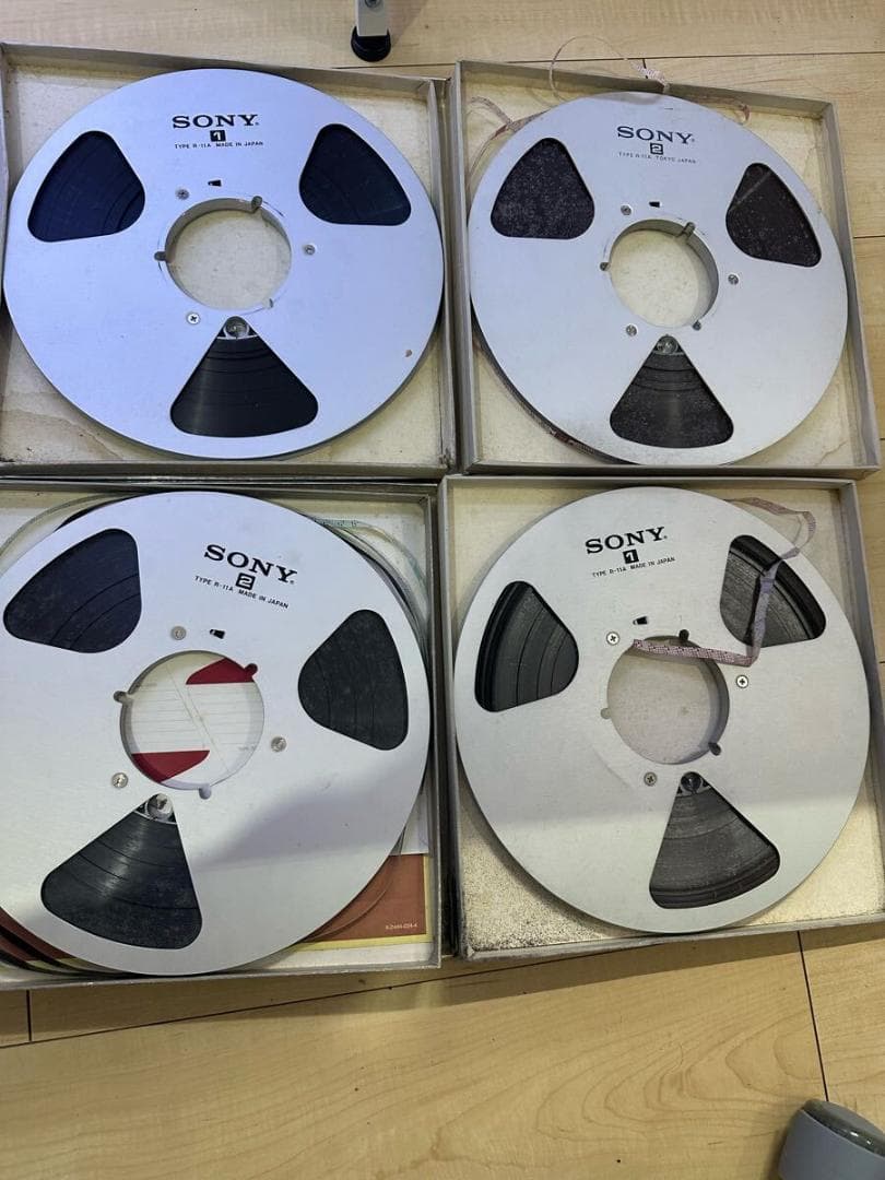 T*y様 SONY　SLH-11　DUAD-11・SCOTCH 磁気テープセット