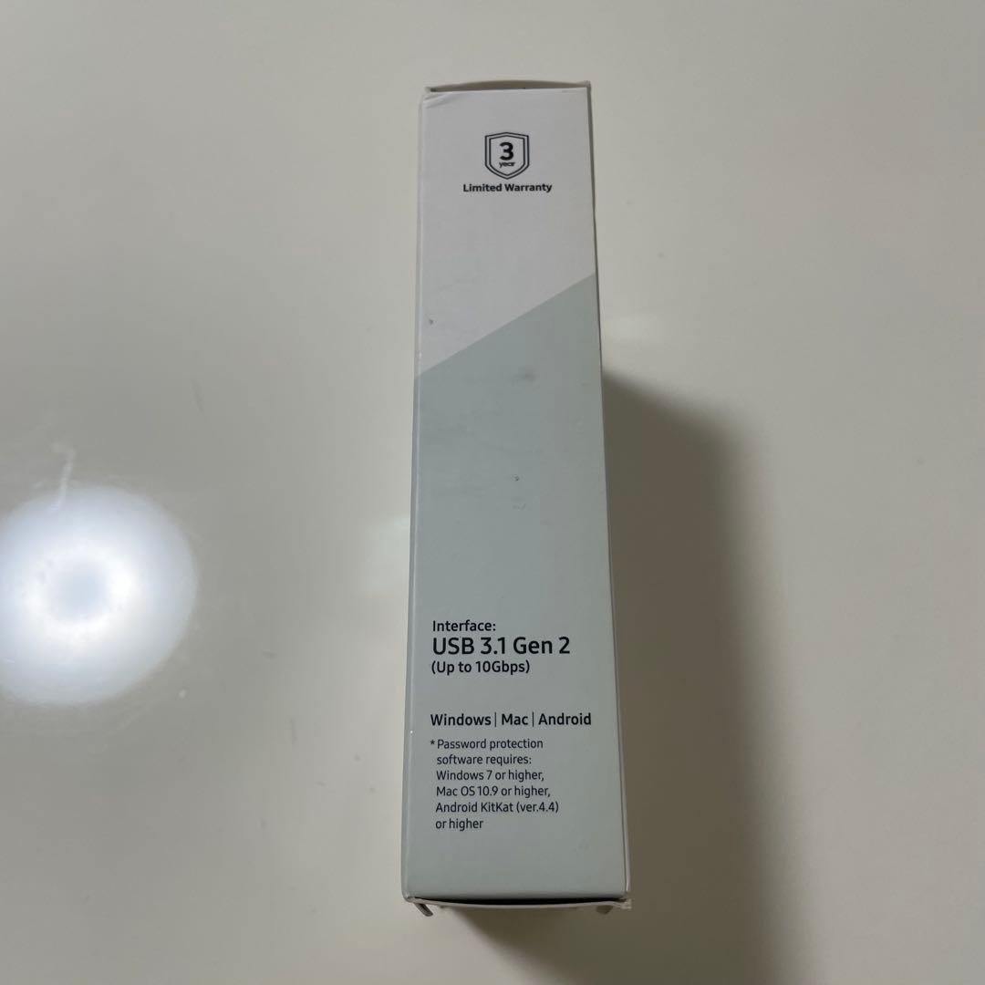 Samsung 外付けSSD T5 500GB MU-PA500B/IT