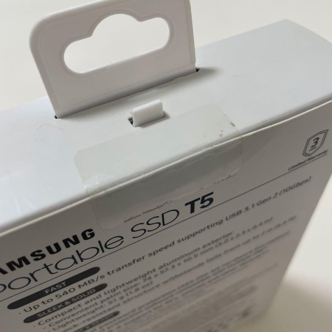 Samsung 外付けSSD T5 500GB MU-PA500B/IT