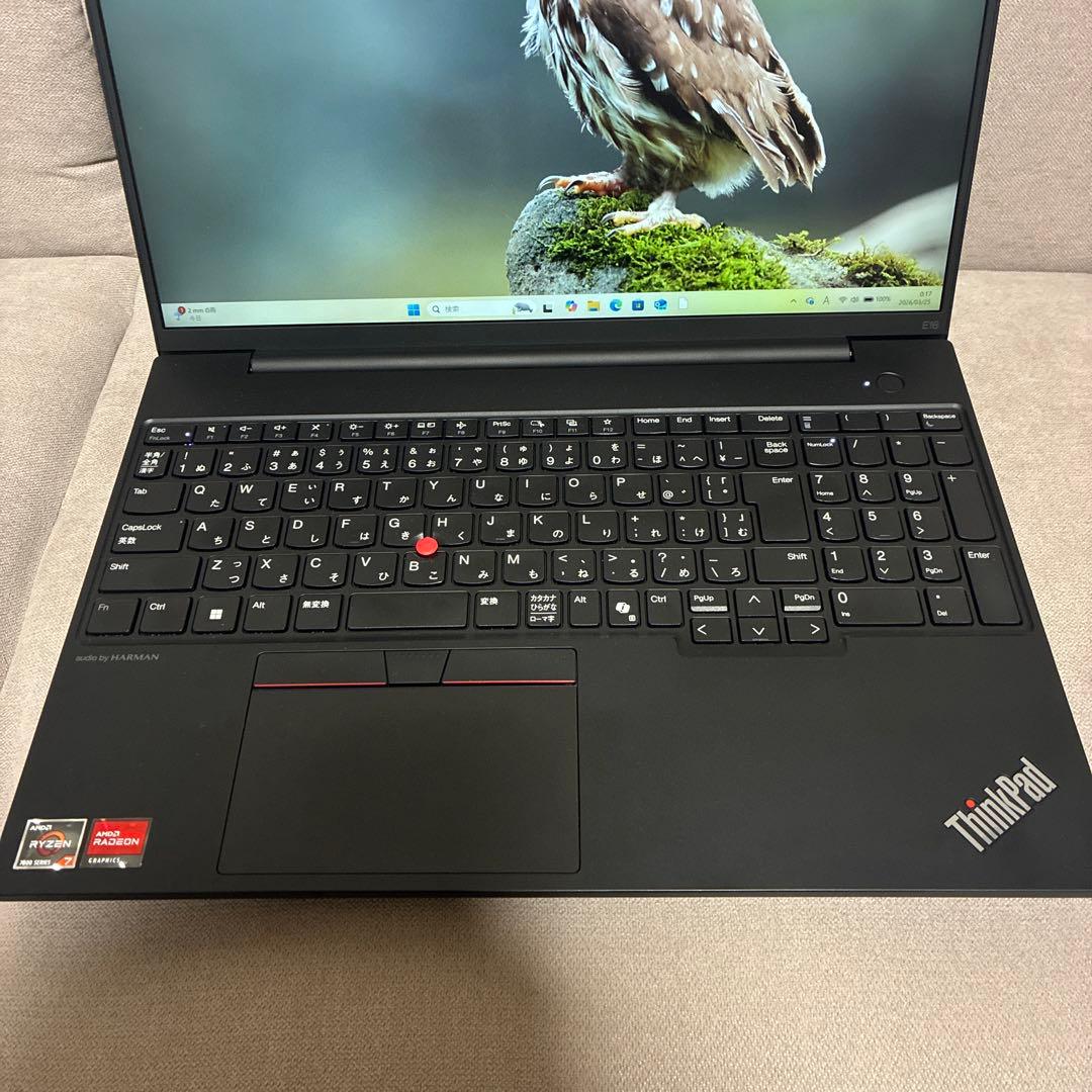 Windowsノート本体 ThinkPad E16 Gen2 Ryzen7 32GB 1TB SSD