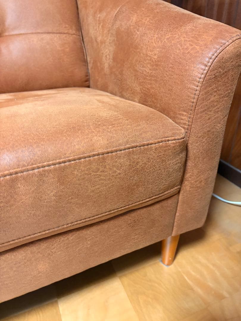 NOCE ソファ2人掛け ライトブラウン