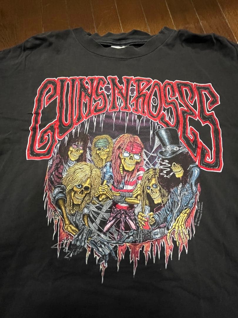 1992年Guns N' Roses ガンズツアーTロックTヴィンテージT