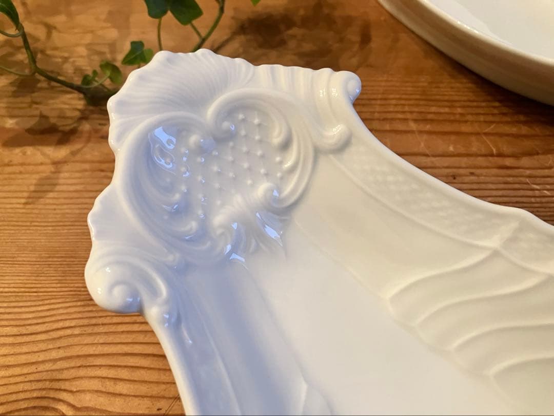 ジノリ　ベッキオホワイト　ピクルスディッシュ×5