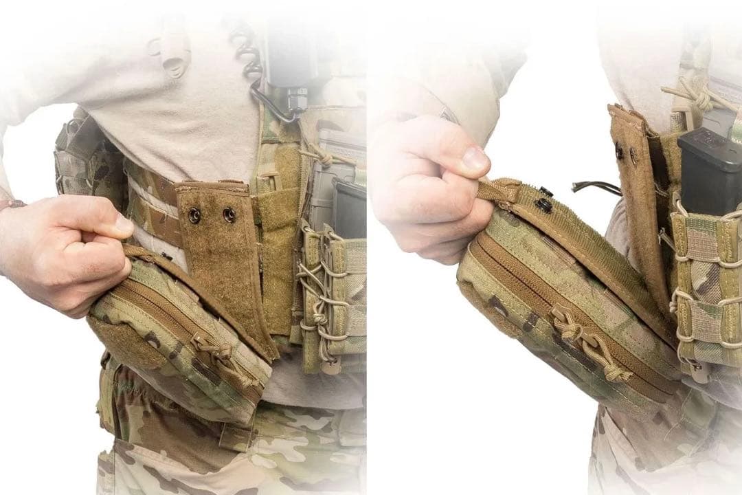 陸自迷彩 NAR Type クイックデタッチ MOLLEパネル 2×5