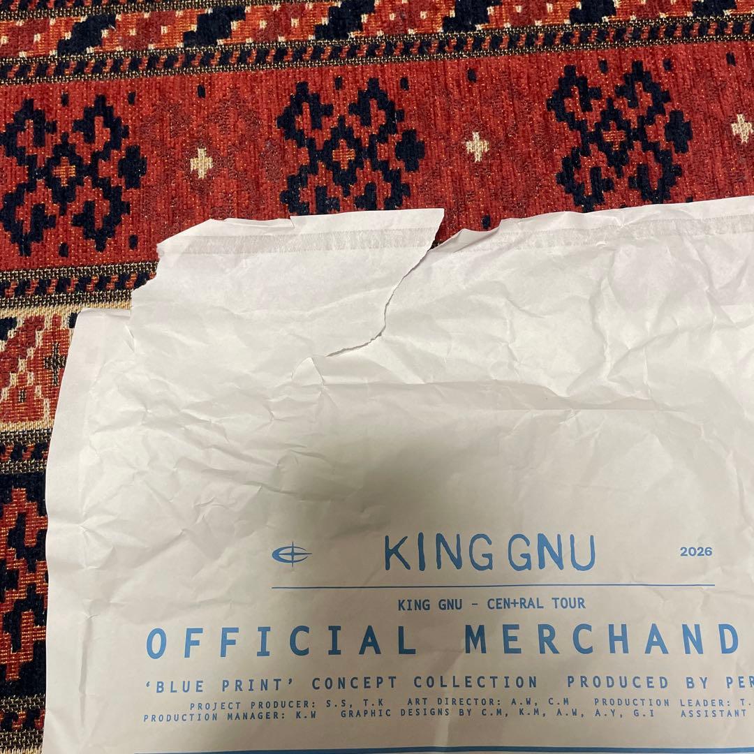 King Gnu C+ EMBLEM CAP [ブルー]