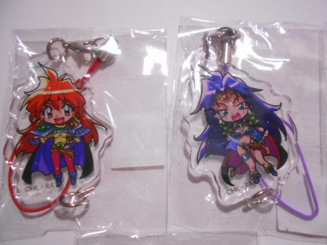 スレイヤーズ アクリルストラップ 5点セット リナ ゼルガディス他