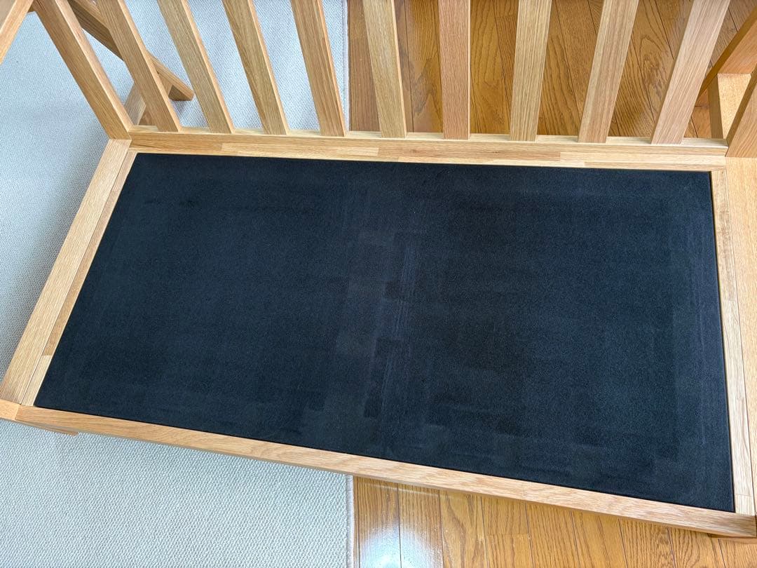 無印良品　木のぬくもりが感じられる木製フレームのソファ　 ベージュ　2シーター