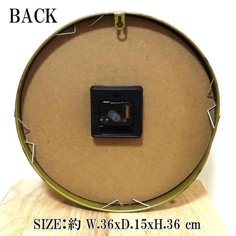 時計 壁掛け サブマリン ウォールクロック 潜水艦 アンティーク ホワイト 新品