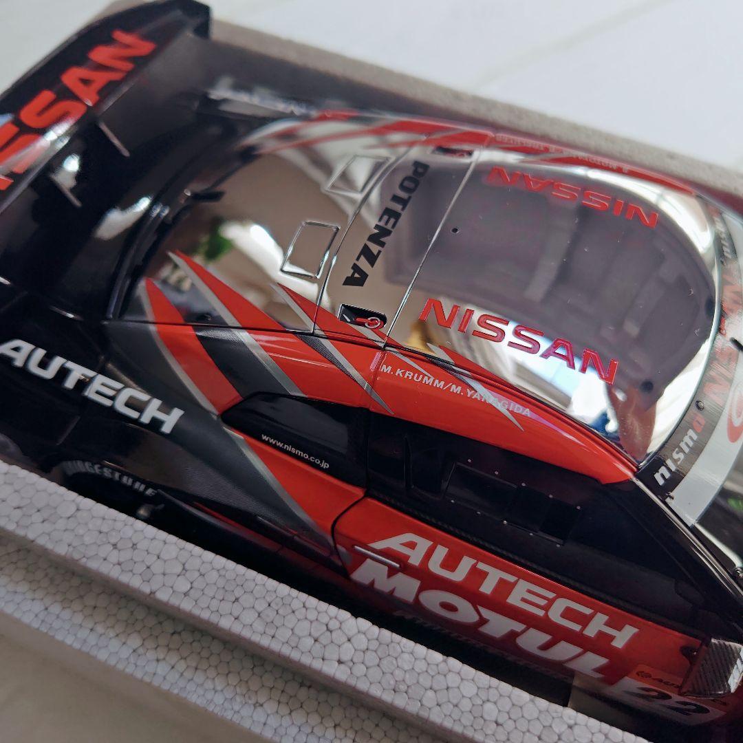 ミニカー AUTOart Nissan GT-R Racing 2008 Launch