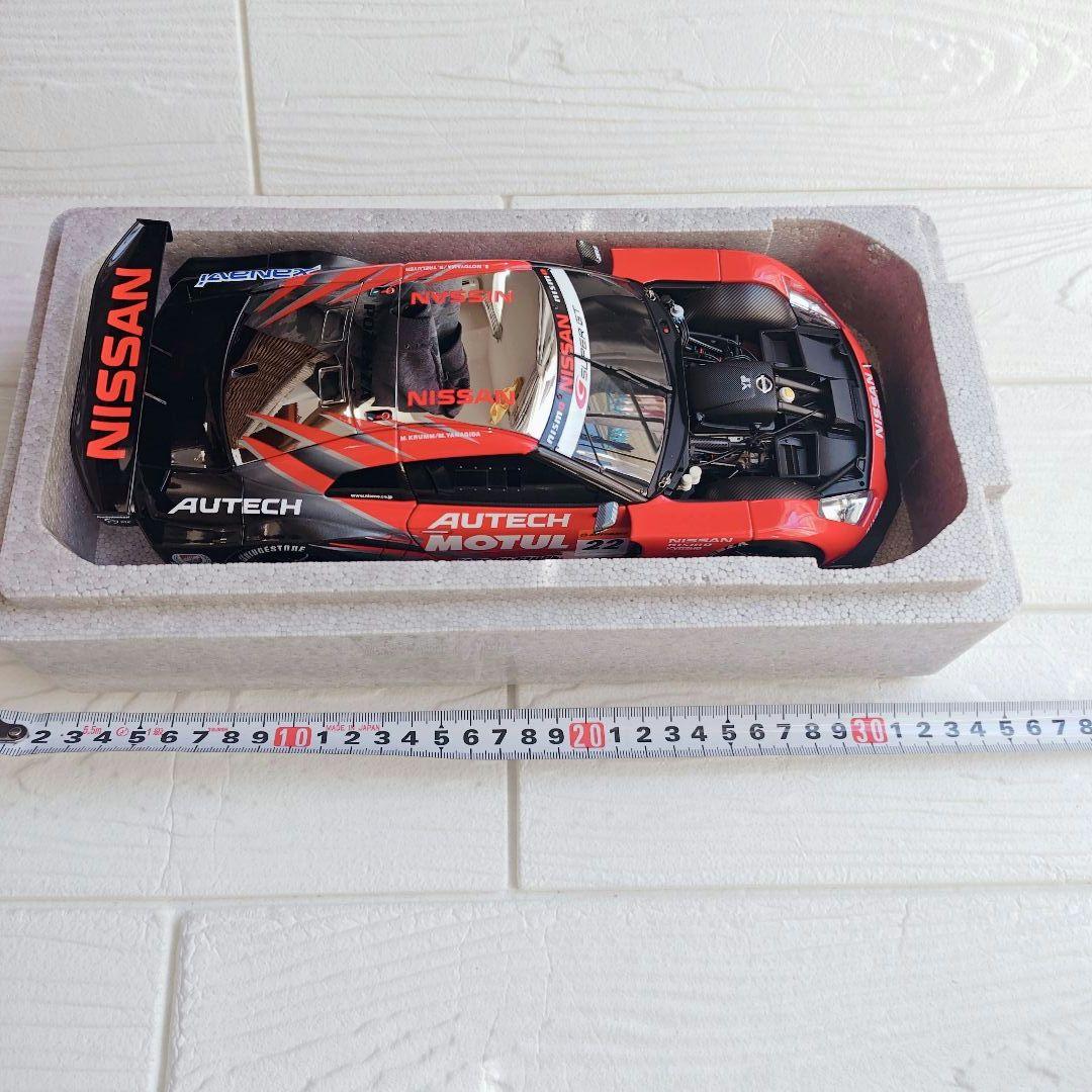 ミニカー AUTOart Nissan GT-R Racing 2008 Launch