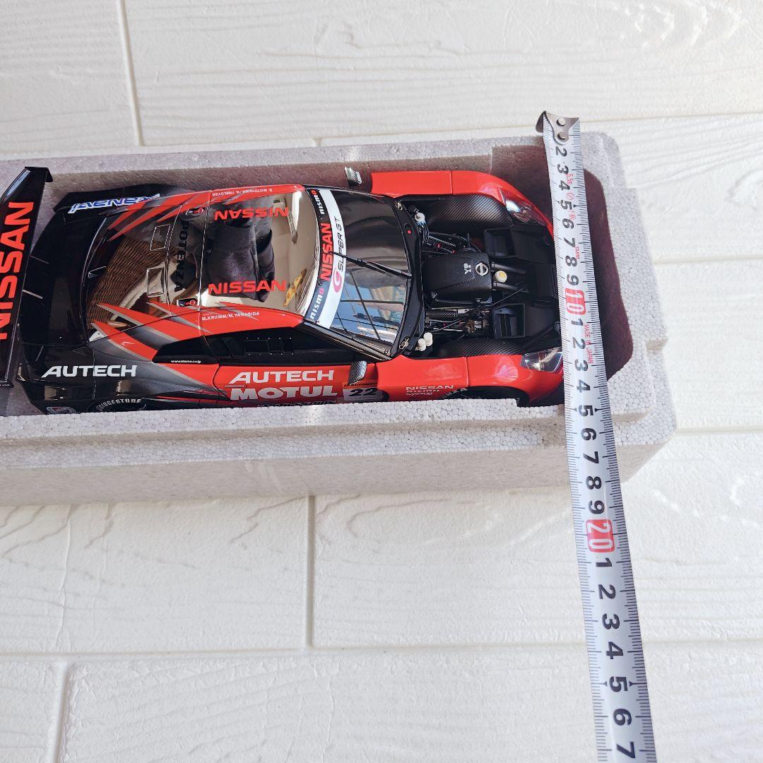 ミニカー AUTOart Nissan GT-R Racing 2008 Launch