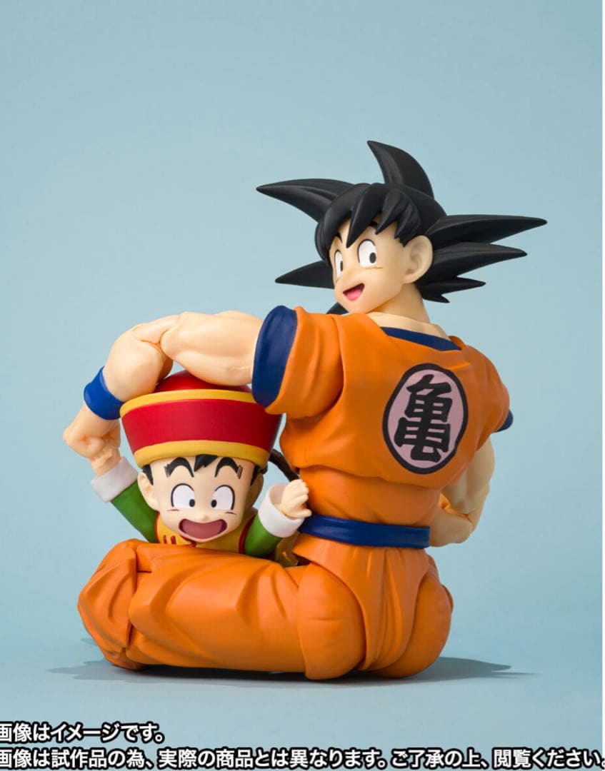 S.H.Figuarts 孫悟空＆孫悟飯-幼年期-＆筋斗雲 プレバン限定。