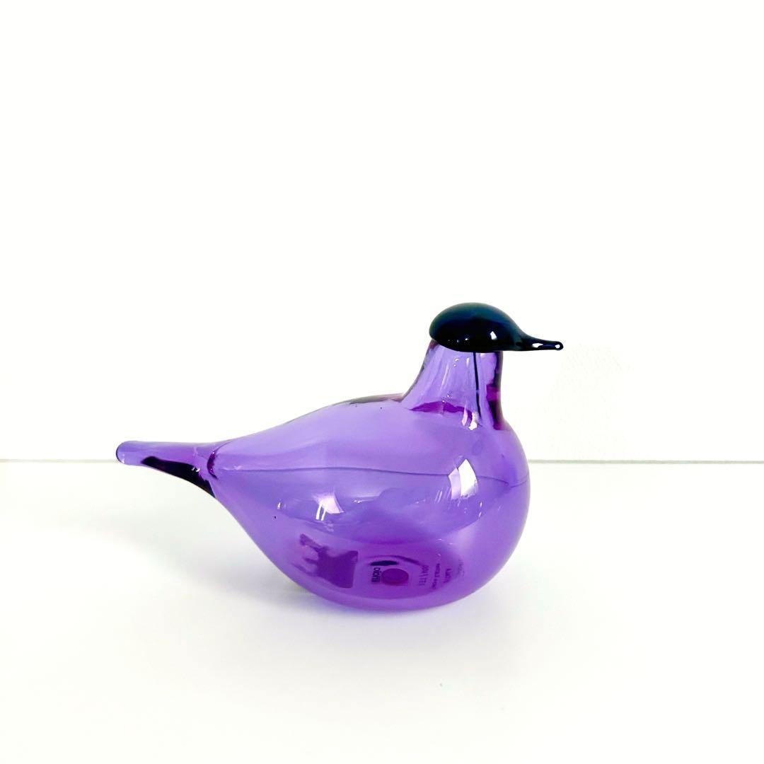 新品イッタラ バード オイバトイッカ チフチャフ アメジスト表参道