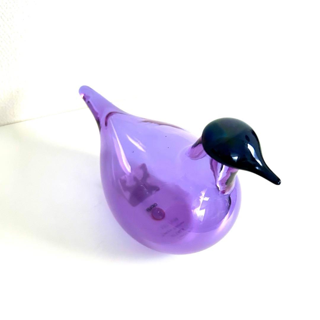 新品イッタラ バード オイバトイッカ チフチャフ アメジスト表参道