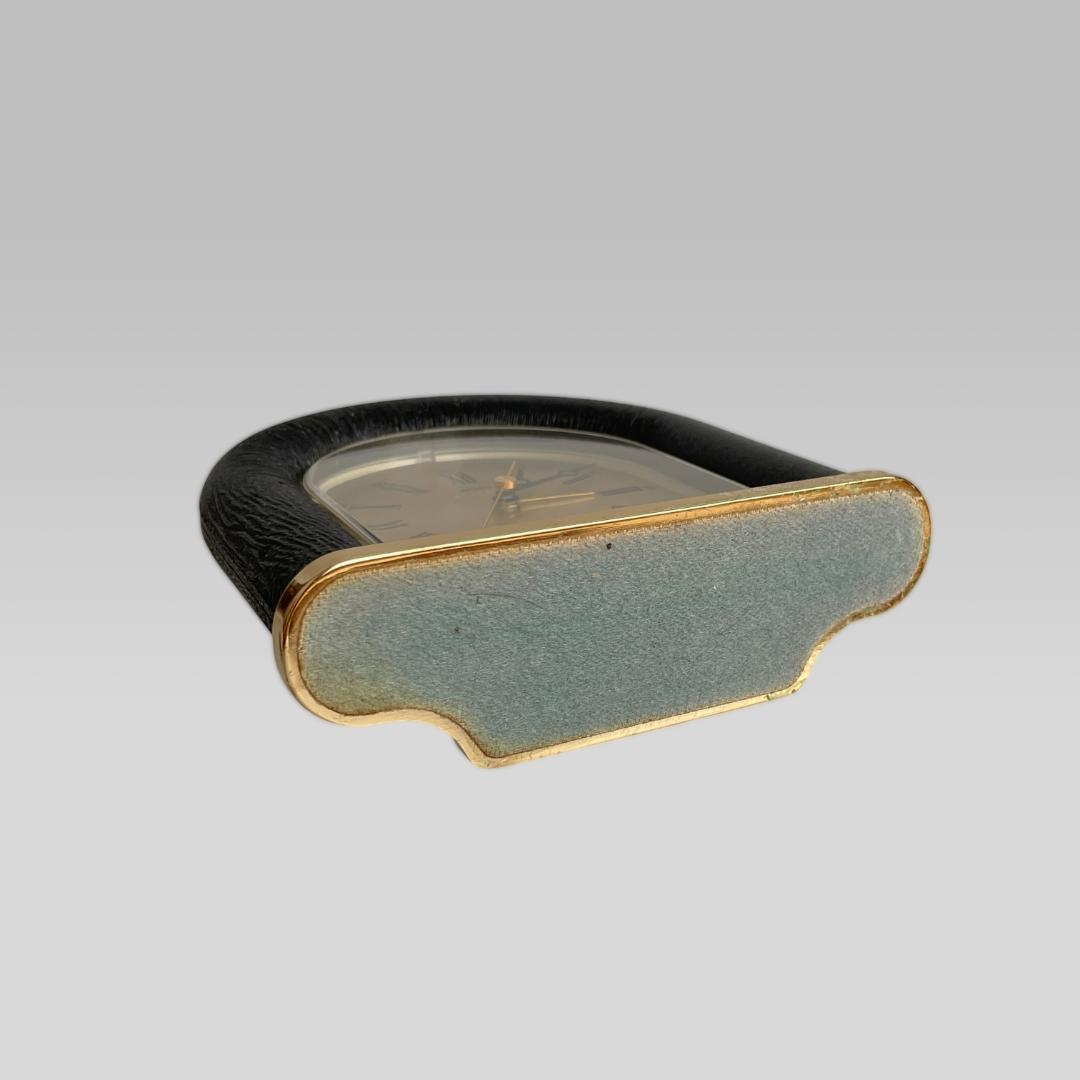 90s【SEIKO】EMBLEM モダン ヴィンテージ デスククロック 時計