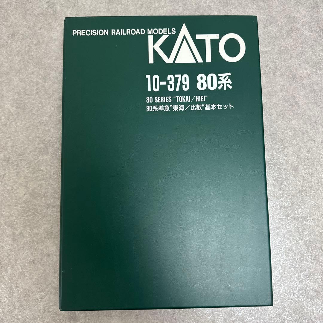 KATO Nゲージ 10-379 80系準急 比叡 基本セット 増結セット