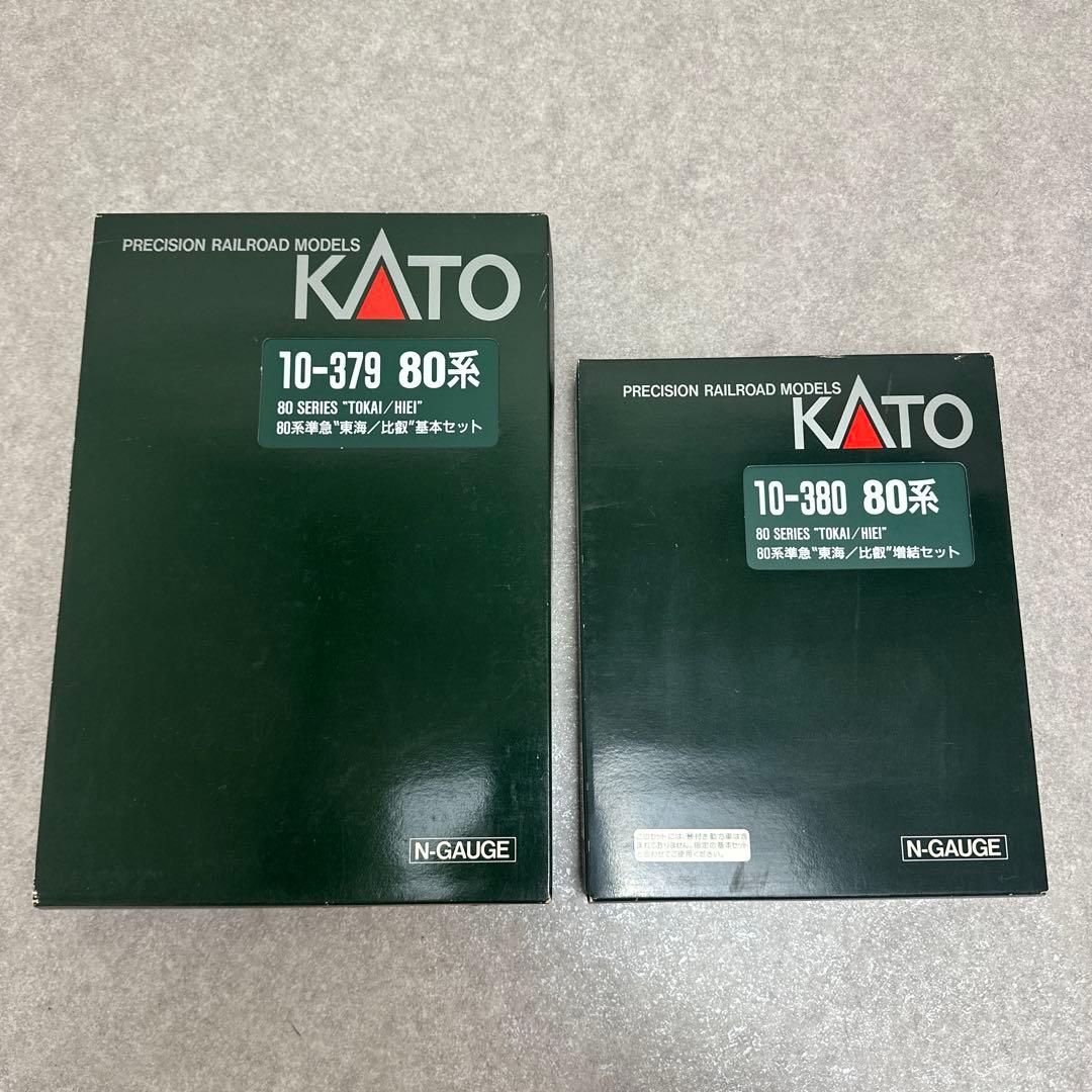 KATO Nゲージ 10-379 80系準急 比叡 基本セット 増結セット