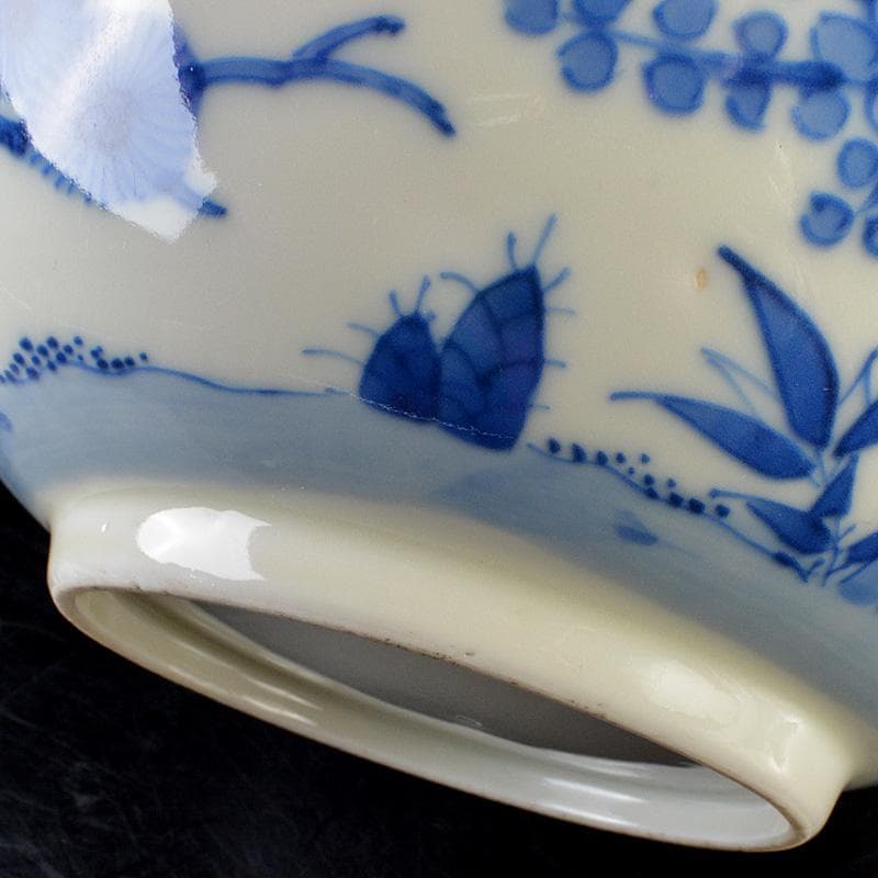 中国　青花　松竹梅文鉢　C　R7333