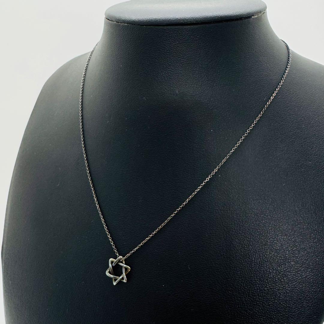 ✨Tiffany& Co.✨ティファニー✨シルバー✨スターオブダビオネックレス✨