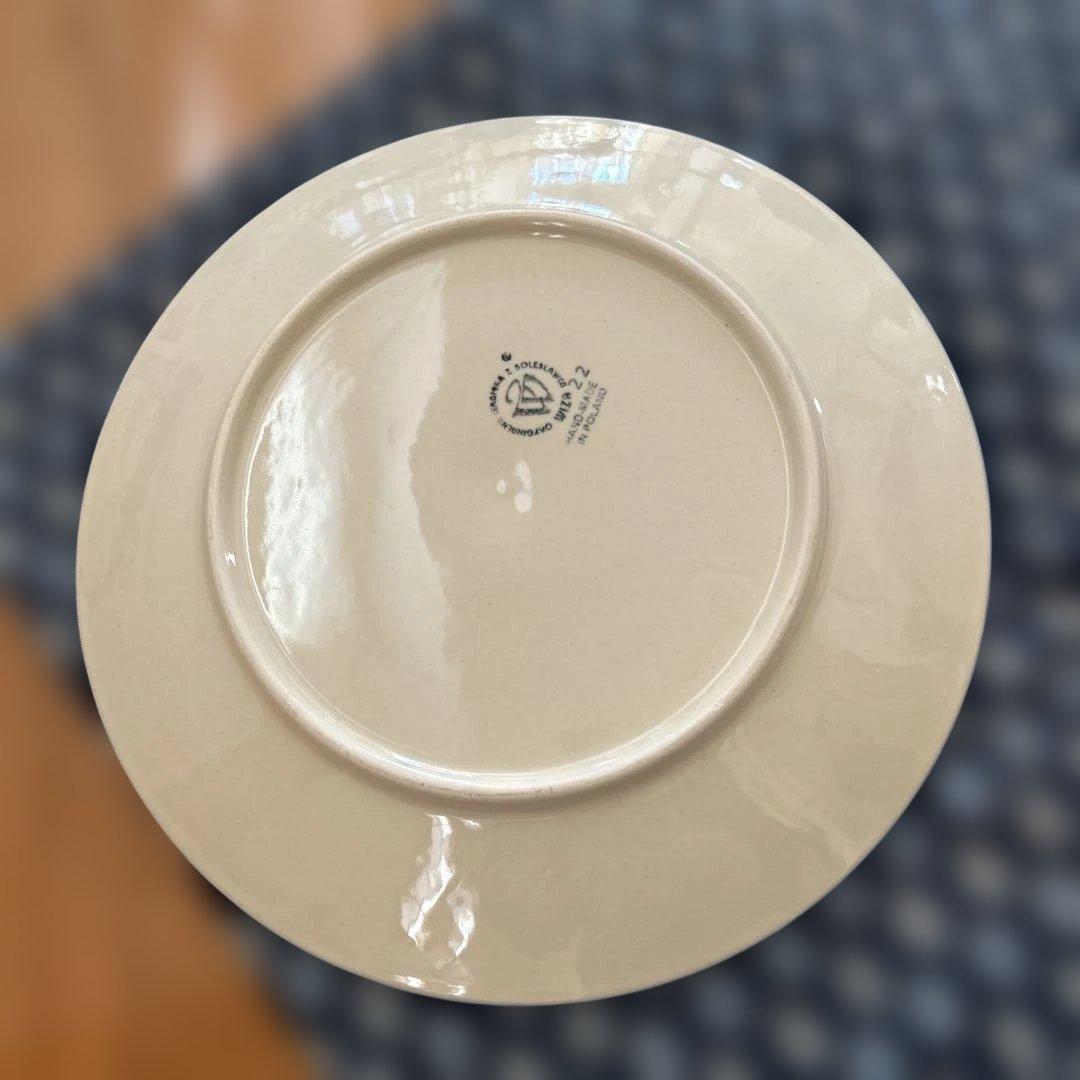 新品未使用　ポレスワヴィエス　ポーランド食器　２枚セット　大皿