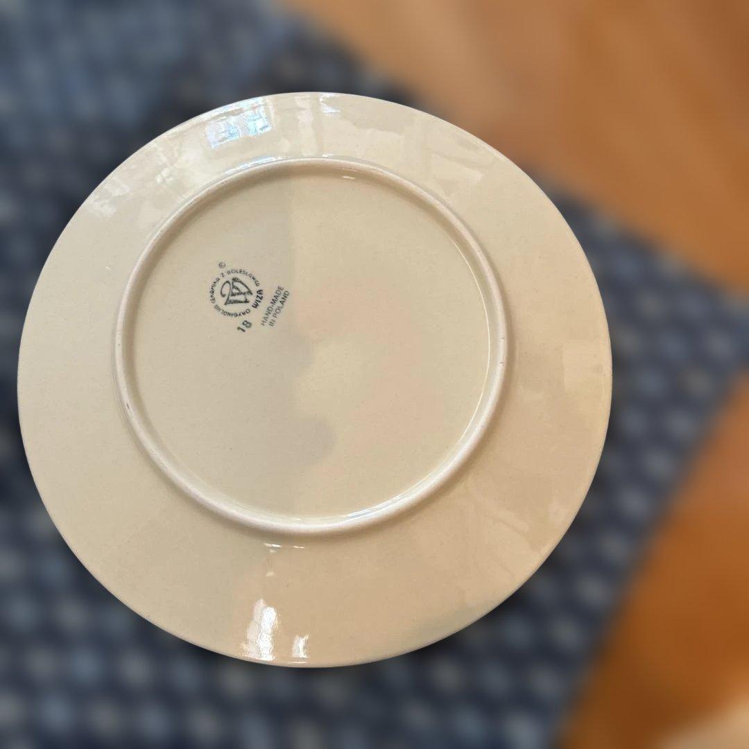 新品未使用　ポレスワヴィエス　ポーランド食器　２枚セット　大皿