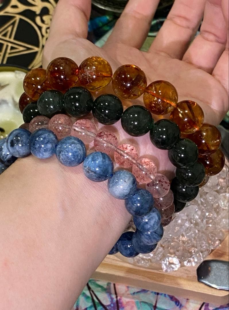 言霊の力が蘇る！癒しと調和のパワーストーン！ 【超高品質銀河アクアマリン】