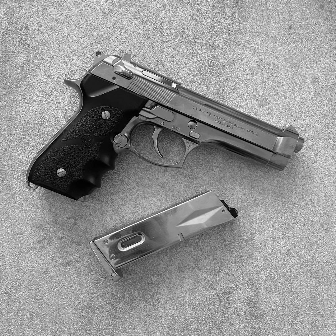 早い者勝ち　東京マルイ　ベレッタM9 クロムステンレス　ガスブローバック