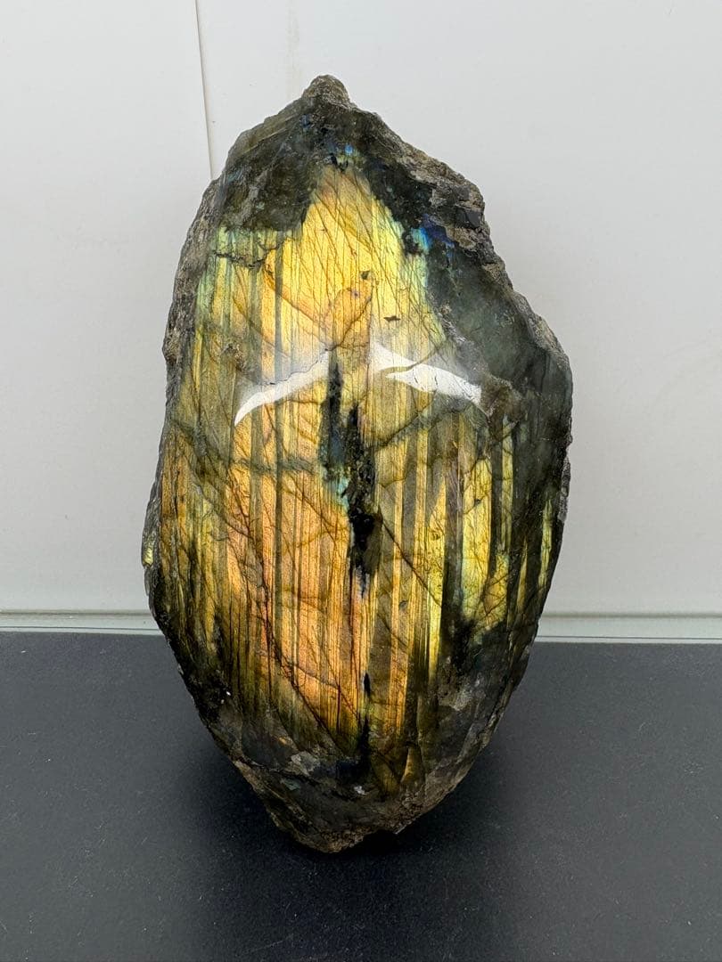 も*も様 ラブラドライト 原石　特大　置物