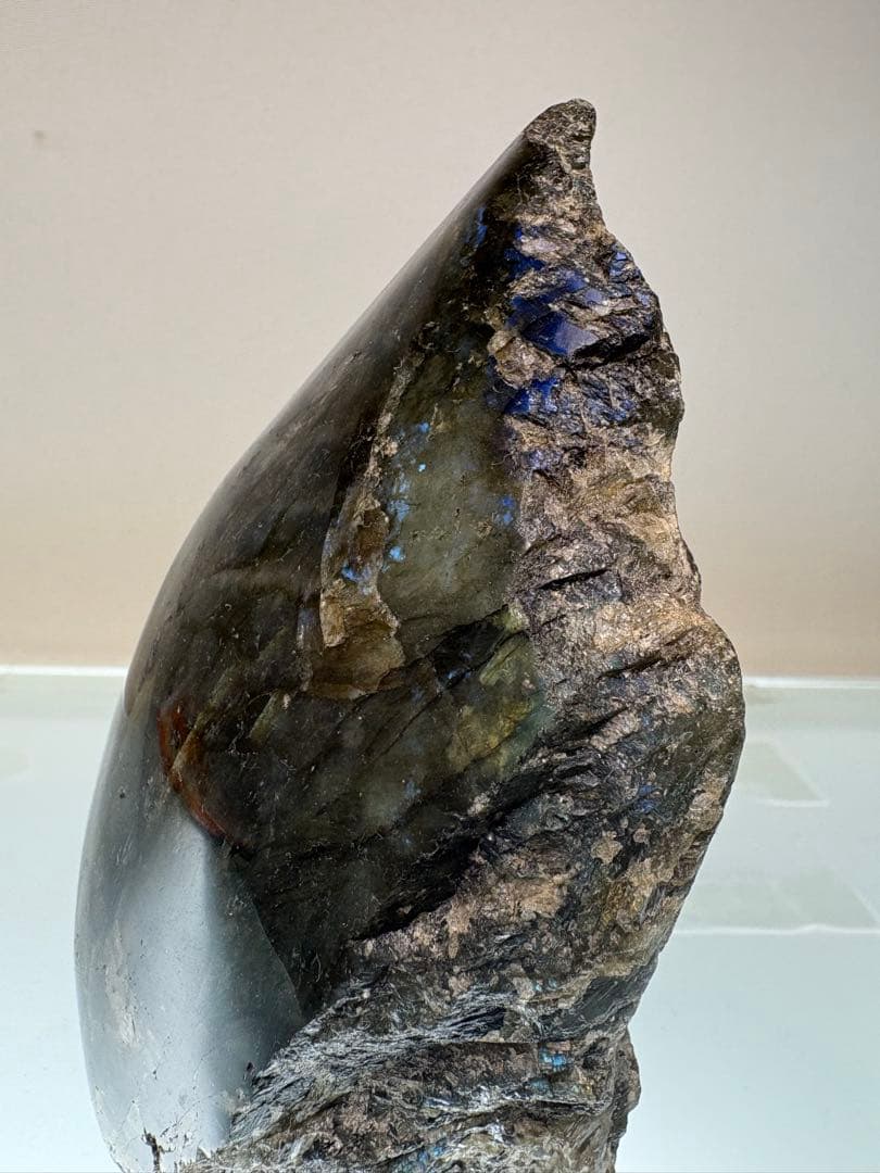 も*も様 ラブラドライト 原石　特大　置物