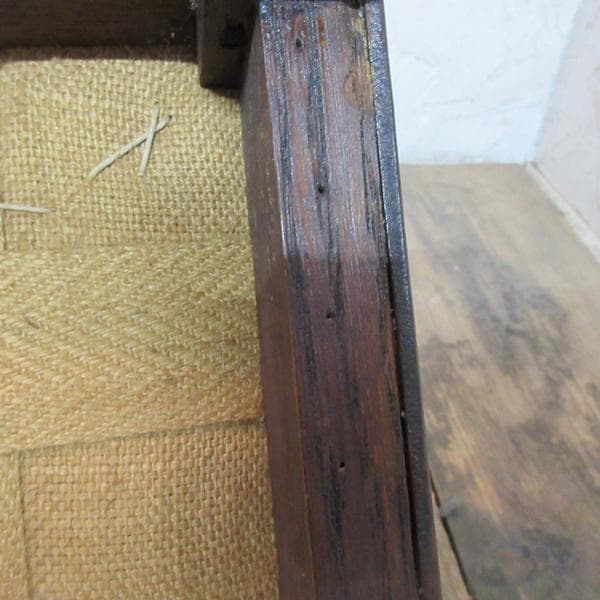 イギリス アンティーク 家具 スツール オットマン 英国 4797e