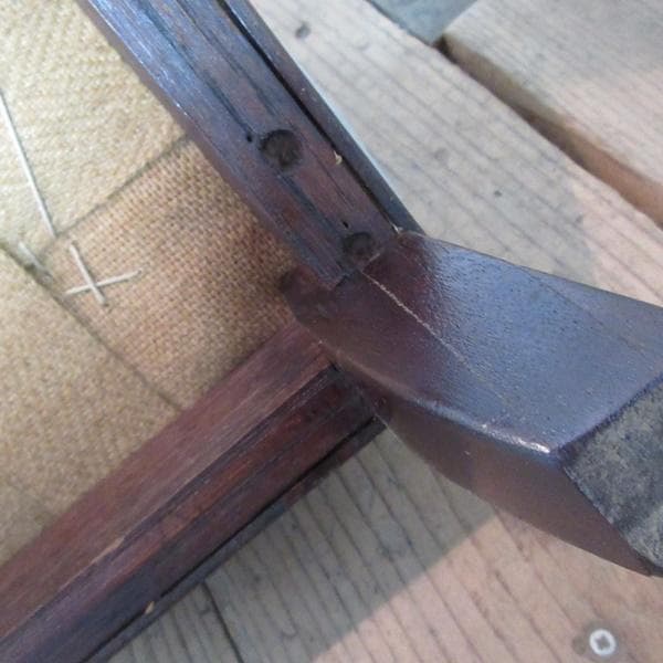 イギリス アンティーク 家具 スツール オットマン 英国 4797e