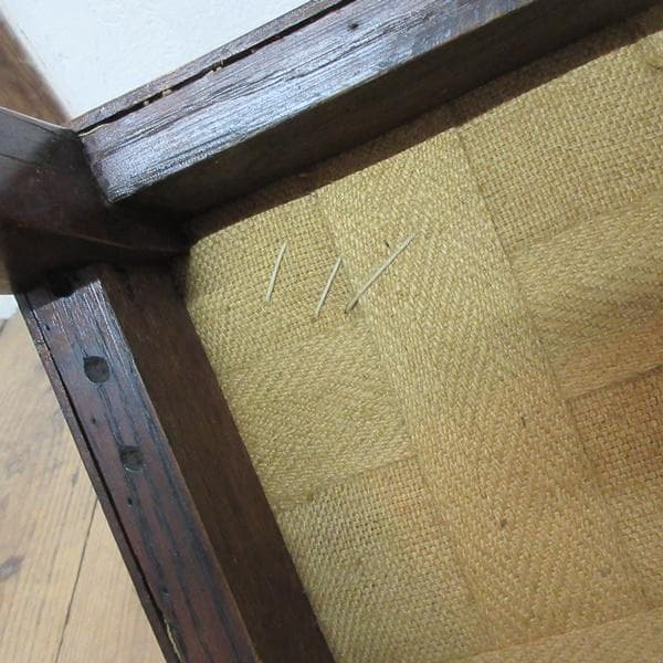 イギリス アンティーク 家具 スツール オットマン 英国 4797e