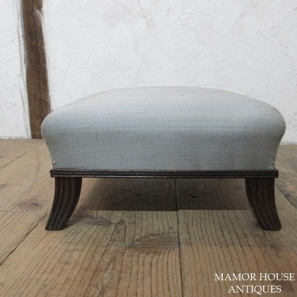 イギリス アンティーク 家具 スツール オットマン 英国 4797e