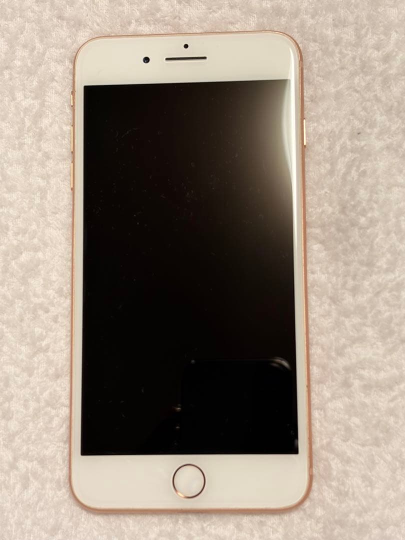 美品　iphone8plus ピンクゴルード