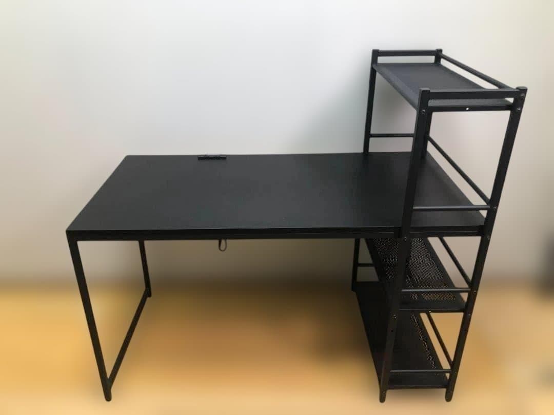 送料無料 山善 ラック付き MRPE-1260 PCデスク 251124