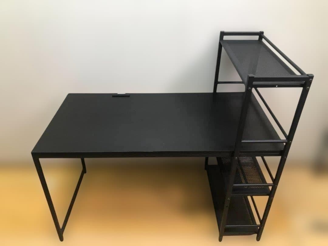 送料無料 山善 ラック付き MRPE-1260 PCデスク 251124