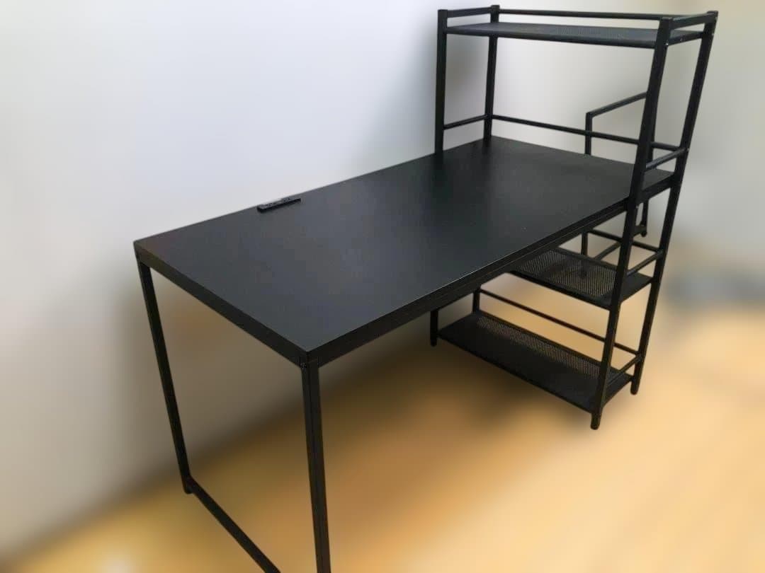 送料無料 山善 ラック付き MRPE-1260 PCデスク 251124