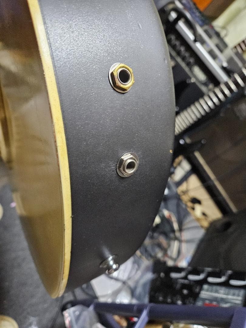 気まぐれ値下！Apx8s 雑gold塗装 究極の改造！アコギ・エレキ化　動画！