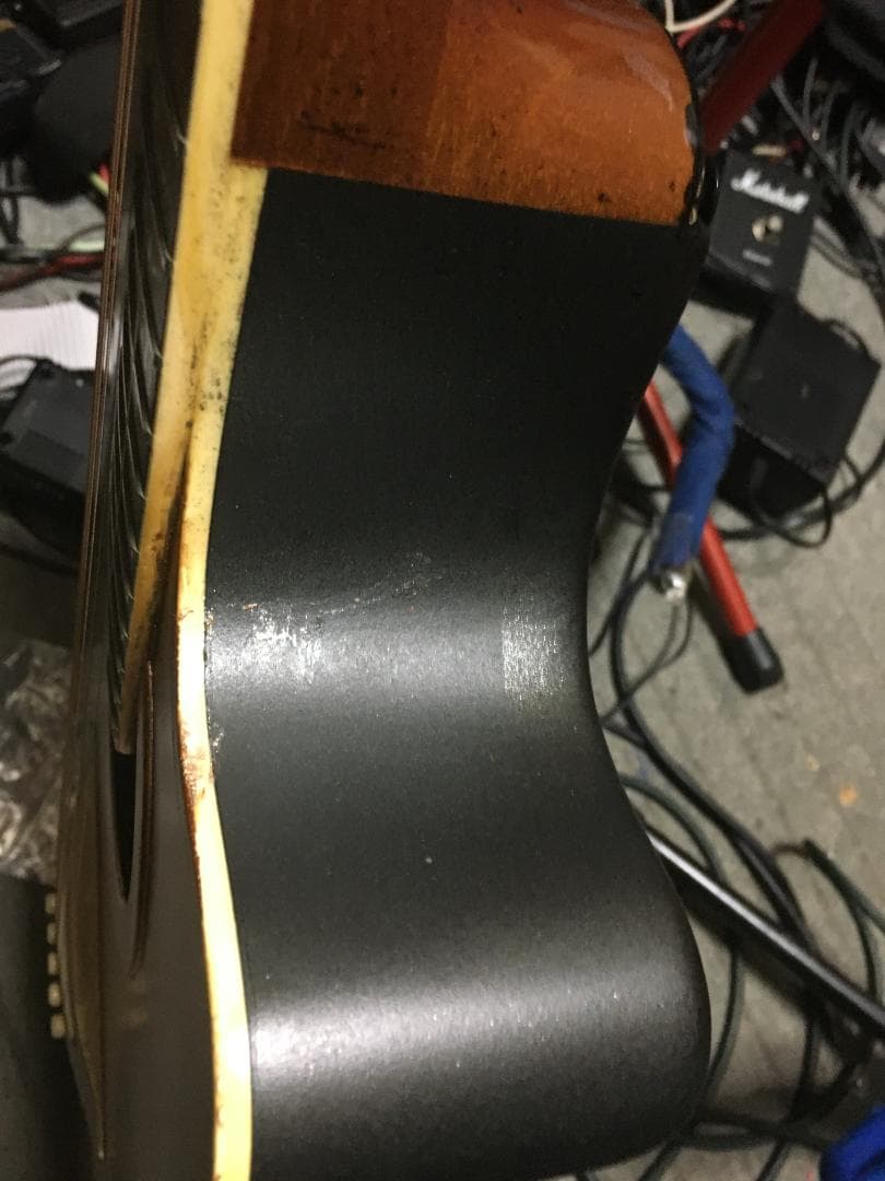 気まぐれ値下！Apx8s 雑gold塗装 究極の改造！アコギ・エレキ化　動画！