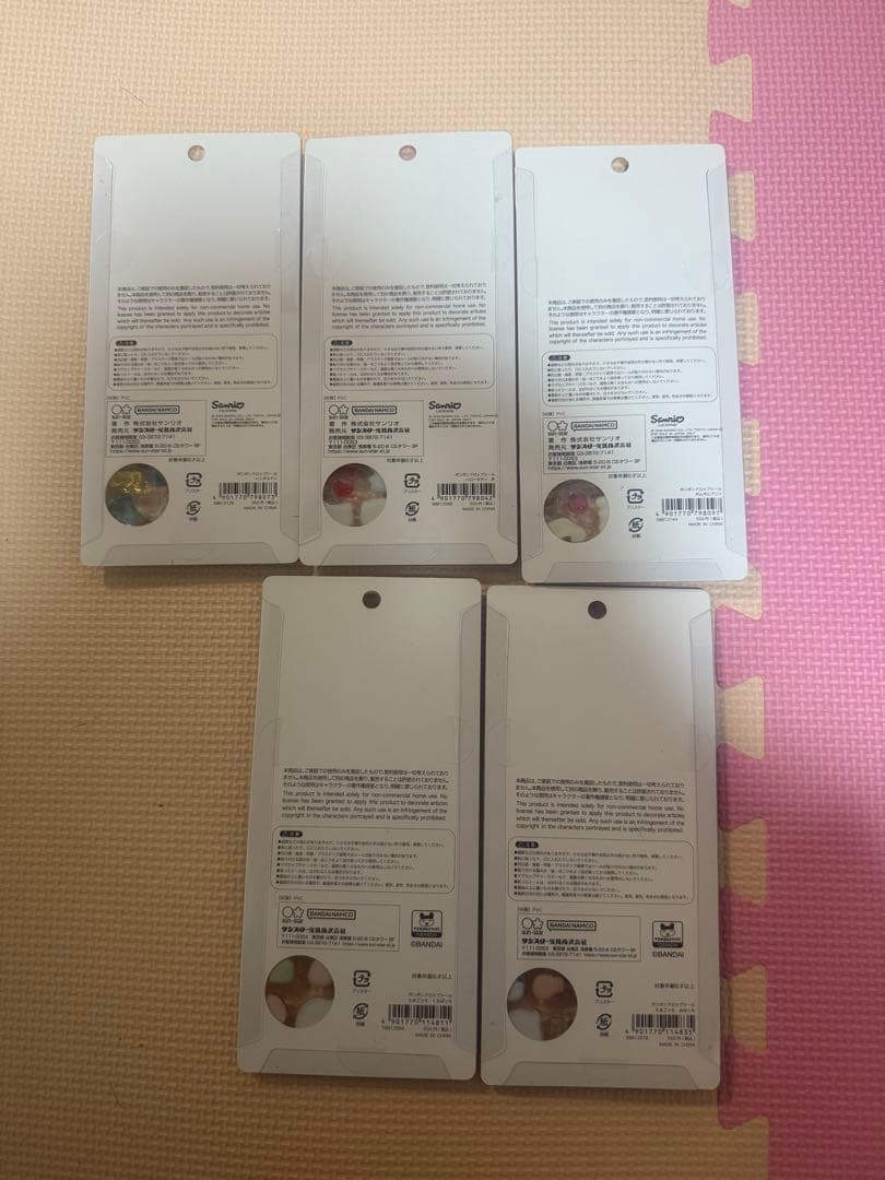 【正規品】ボンボンドロップシール　たまごっち　5枚セット