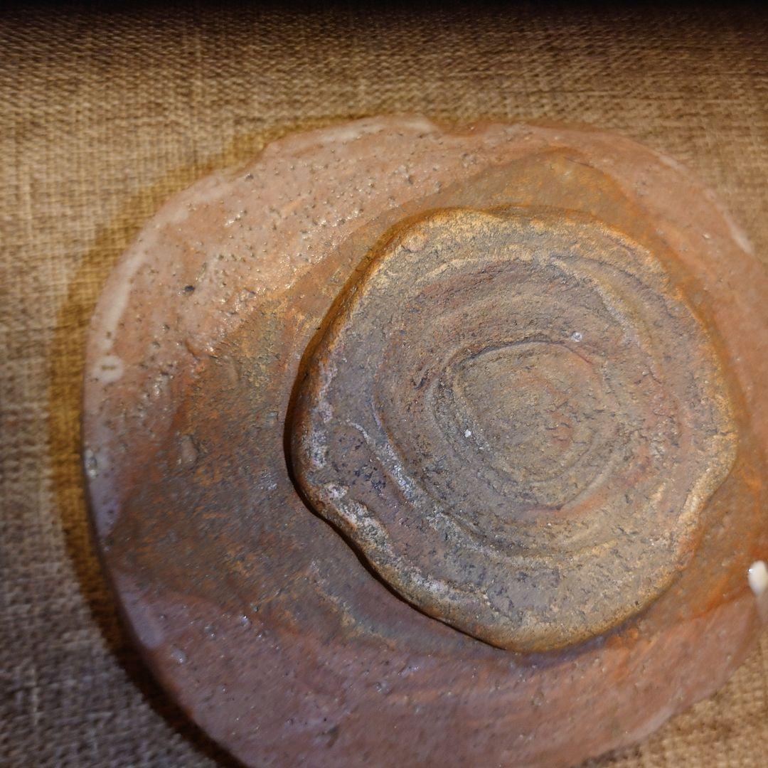 織部　沓茶碗　茶道具　侘び さび　アンティーク　骨董　古美術