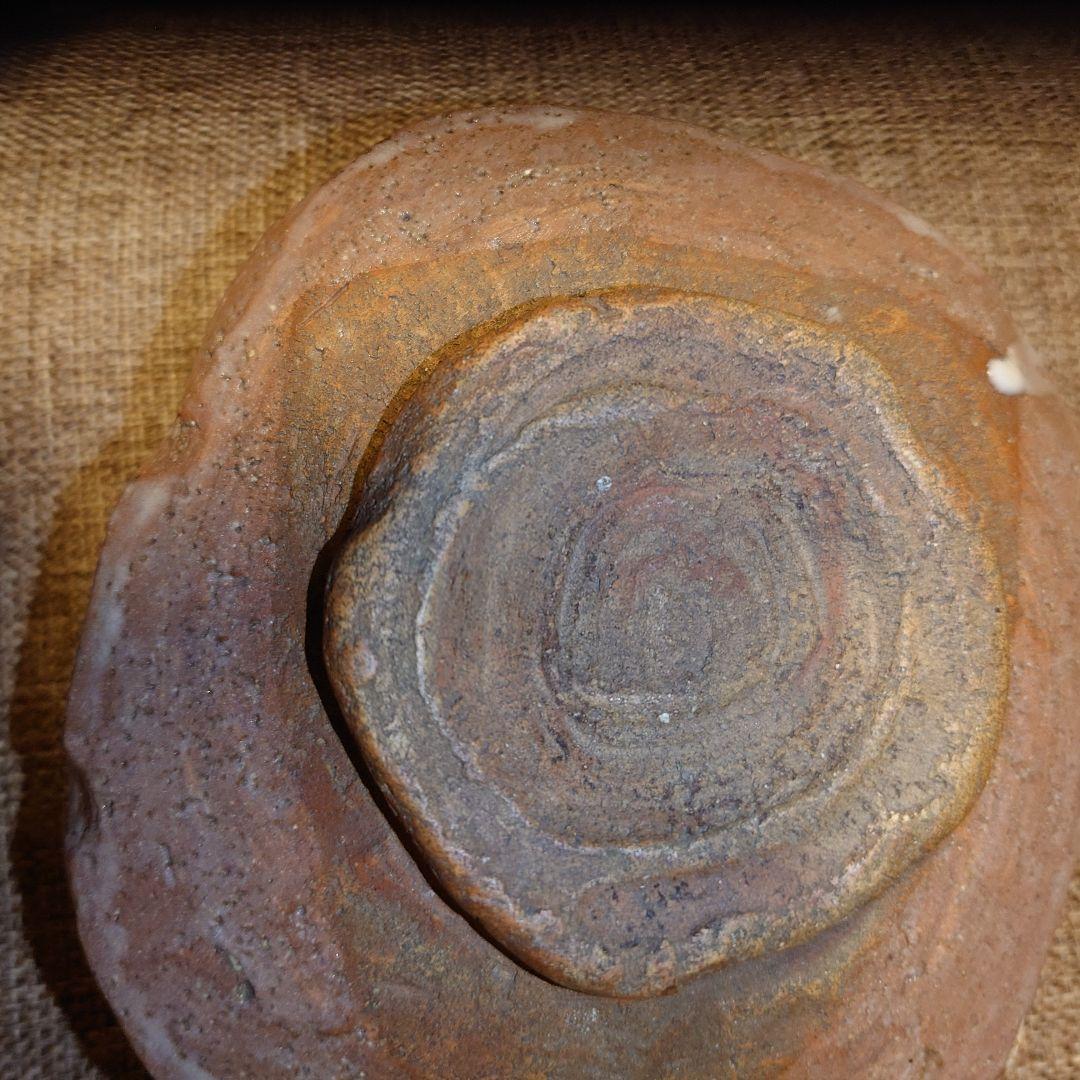 織部　沓茶碗　茶道具　侘び さび　アンティーク　骨董　古美術