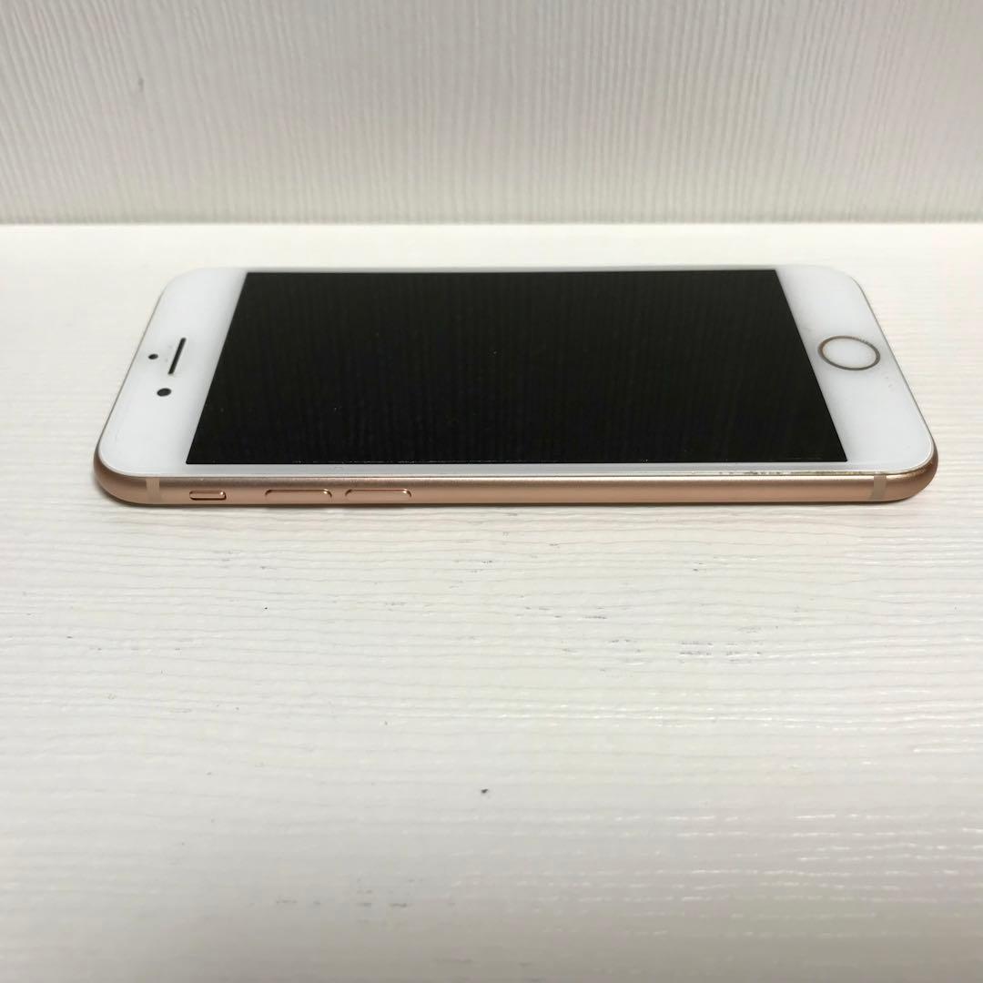 【美品】iPhone 8 SIMフリー ゴールド64GB 箱イヤホン充電器付き