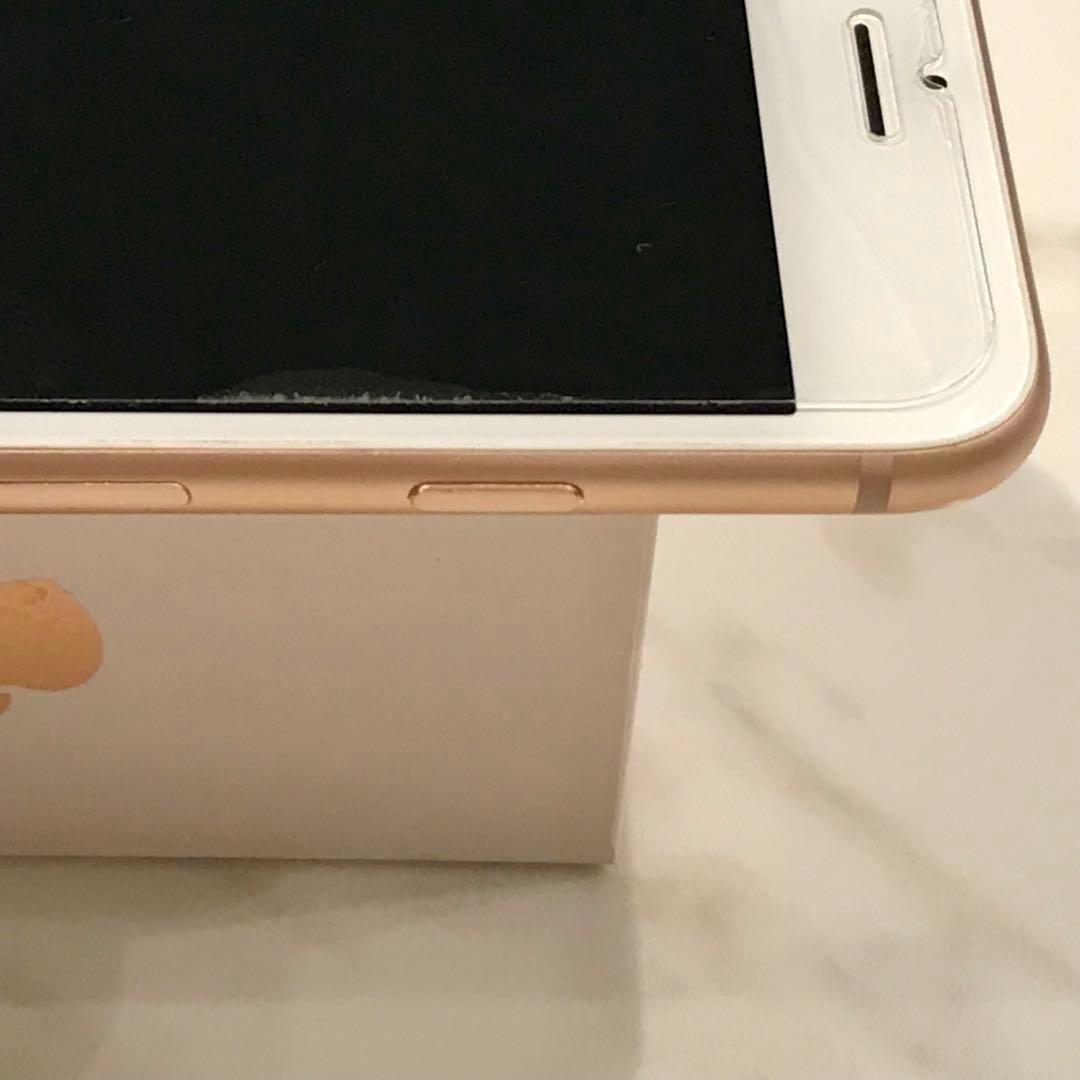 【美品】iPhone 8 SIMフリー ゴールド64GB 箱イヤホン充電器付き