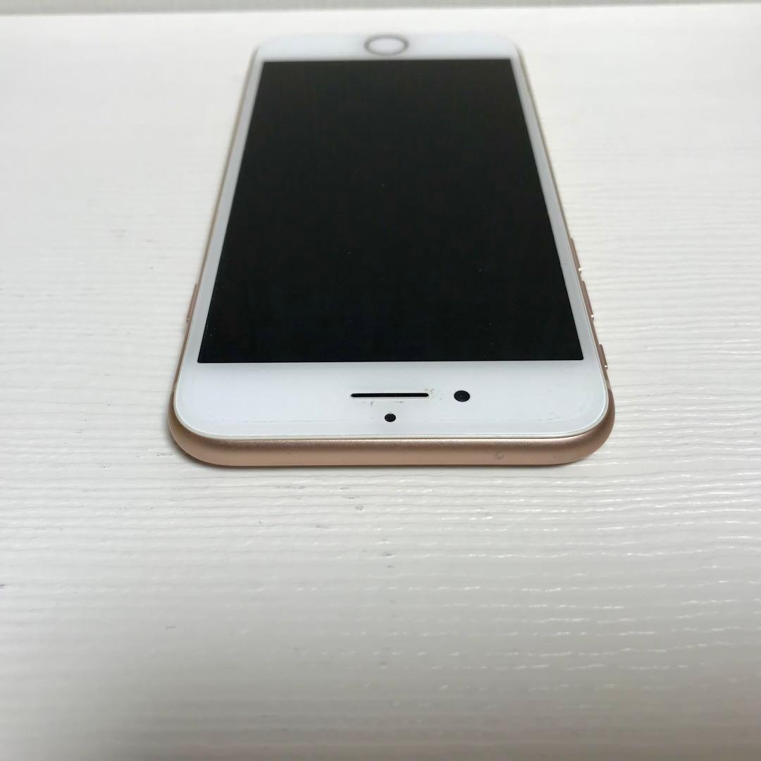【美品】iPhone 8 SIMフリー ゴールド64GB 箱イヤホン充電器付き