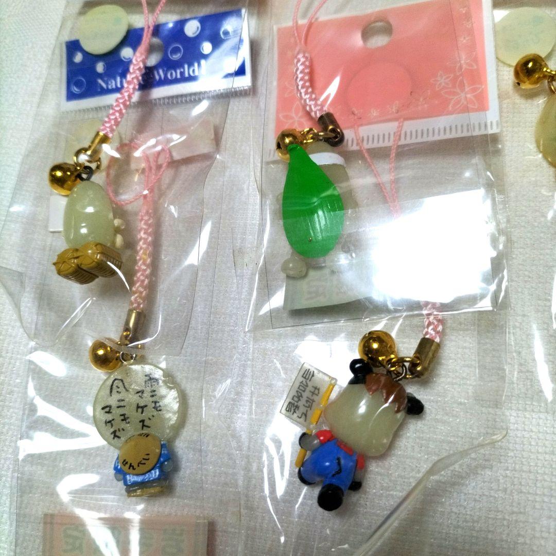 激レア　光るキャラクター ストラップ　根付　キーホルダー　ご当地　平成レトロ