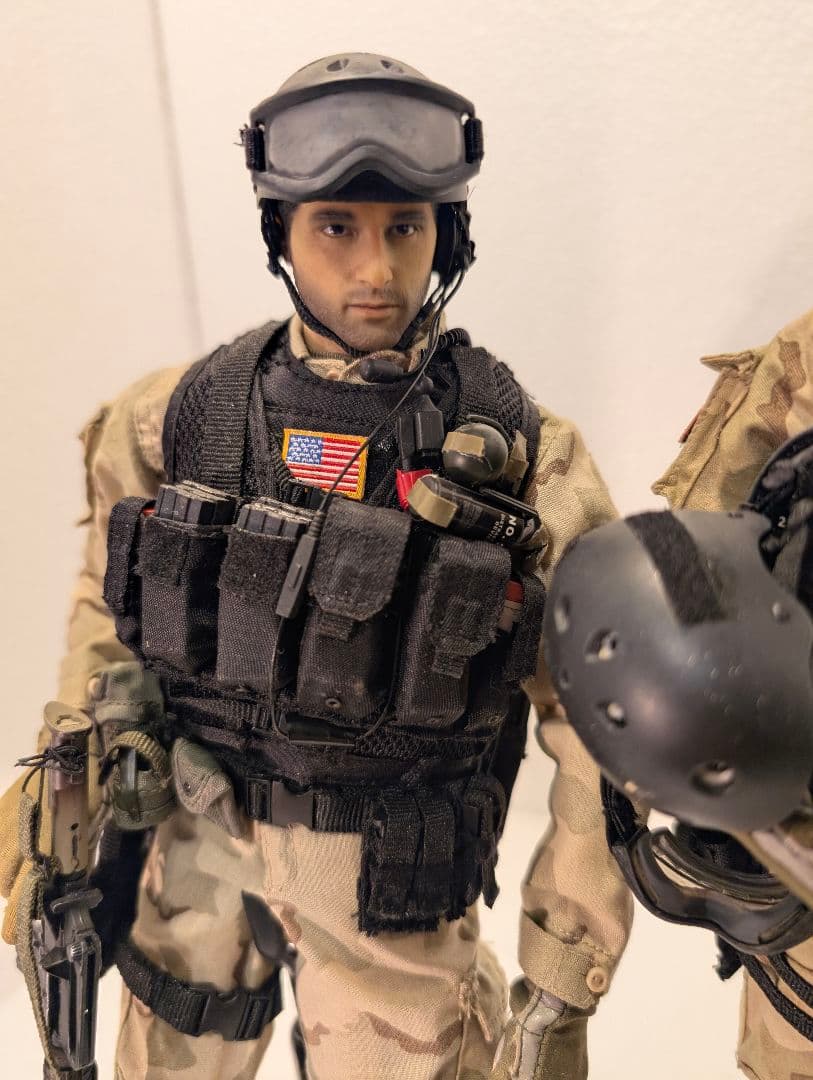 1/6 ブラックフォークダウン　デルタフォース　2体セット