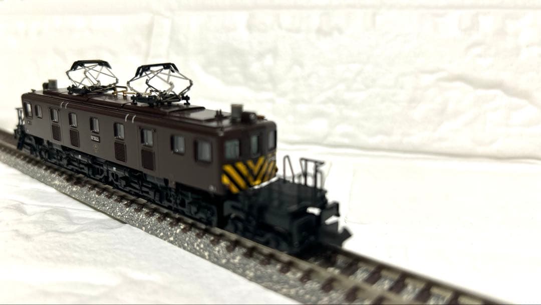 #EF62型 Nゲージ 鉄道模型 ブラウン