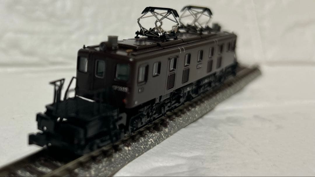 #EF62型 Nゲージ 鉄道模型 ブラウン