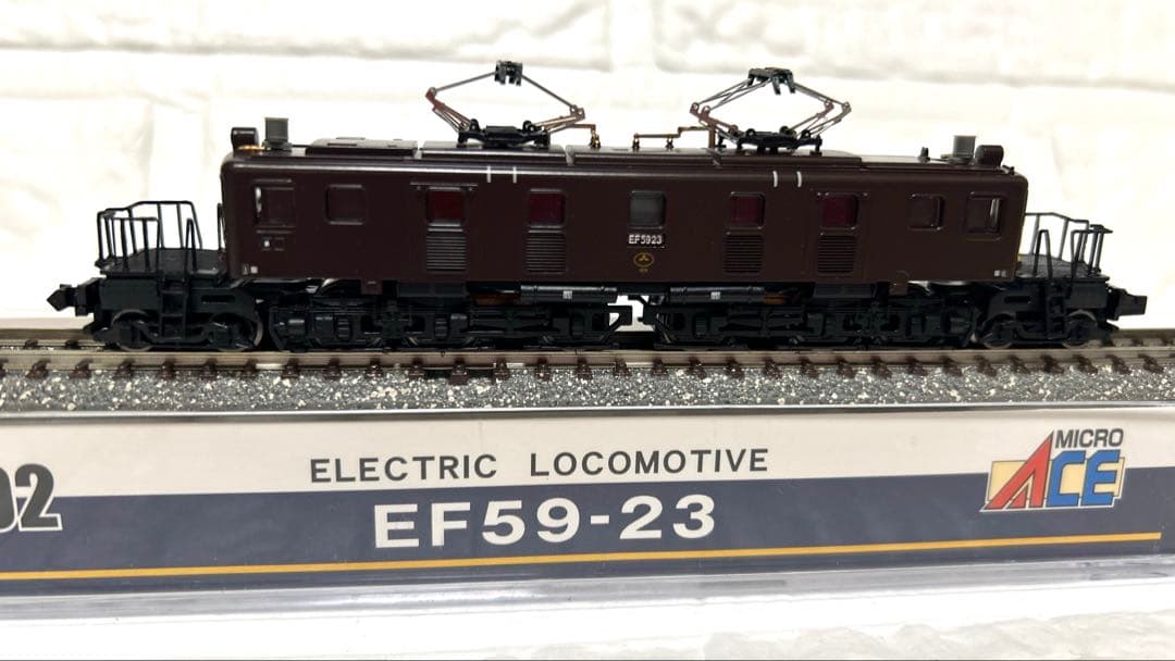 #EF62型 Nゲージ 鉄道模型 ブラウン